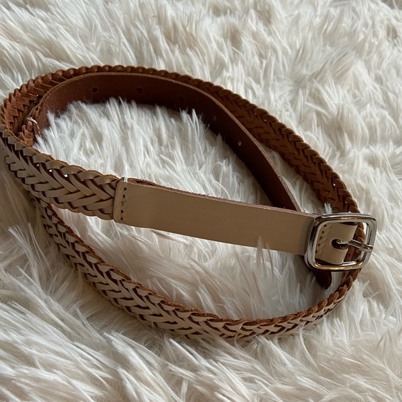 Braided White Belt - Picture 1 of 4